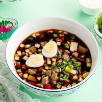 Окрошка на квасе в Катюша Katyusha