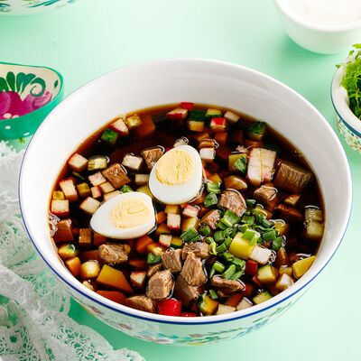 Окрошка на квасе в Катюша Katyusha по цене 490