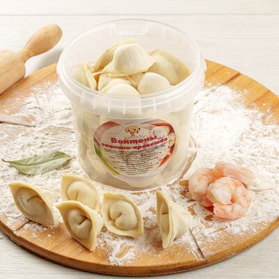 Вонтоны Свинина-креветка замороженные в Пельменная - КулинарияГранат по цене 450 ₽