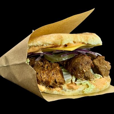 Дёнер с говядиной в Шаурма 24/7 по цене 450 ₽