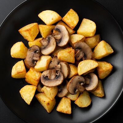 Картофель жареный с грибами в Бизон по цене 285 ₽