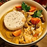 Тай грин чикен каррив Basilico Pizza