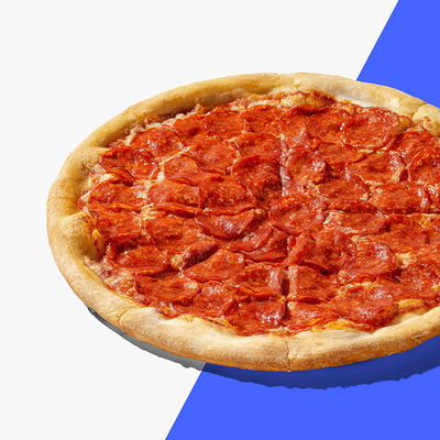 Пицца Двойная Пепперони в 10 идеальных пицц по цене 725