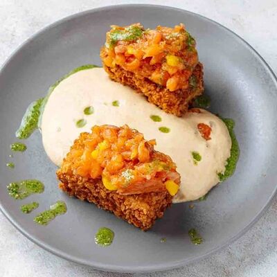 Тартар из форели в Beer-Burger по цене 780 ₽