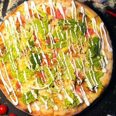 Пицца Цезарьв PAPA_MAO по цене 700 ₽