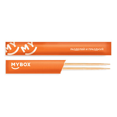 Палочки для суши в индивидуальной упаковке в MYBOX по цене 5 ₽