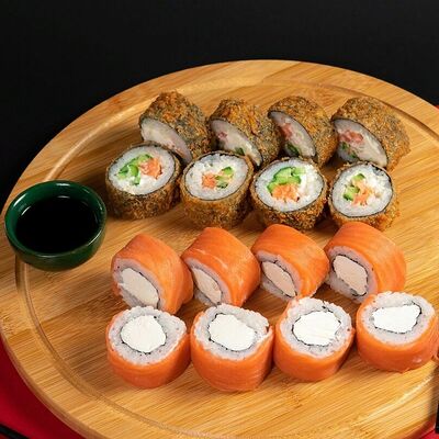 Сет Urama Double в Рыбин Гуд Sushi Premium по цене 1240 ₽