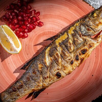 Сибас на углях в Дюшес по цене 590