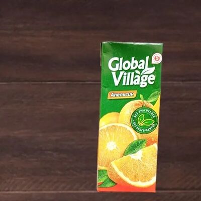 Сок апельсиновый Glodal Village в Вулкан по цене 100 ₽
