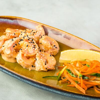 Креветки в соусе Спайси в Яем по цене 835 ₽