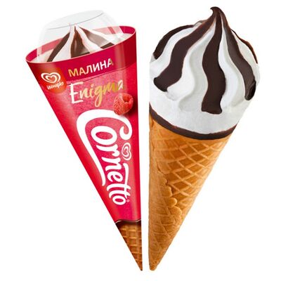 Мороженое Cornetto Enigma Малина в Ура! Мороженое! по цене 106 ₽