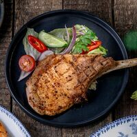 Свиная корейка в Хачапури Марико