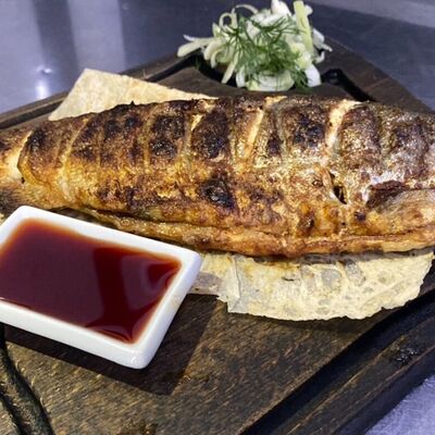 Шашлык из форели в Сапфир Premium HITS & GRILL по цене 1100 ₽