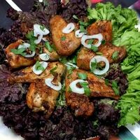 Шашлык из куриных крыльев в Ellar Pizza
