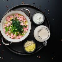 Окрошка с отварной говядиной в Mesto Sushi & Grill