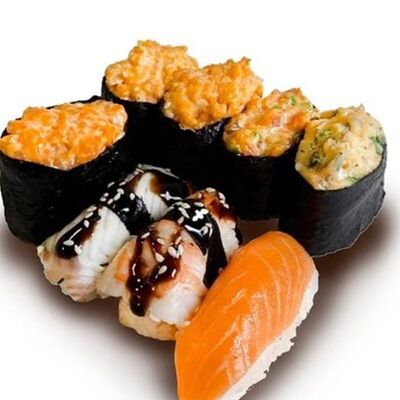 Суши сет в YoYo sushi по цене 1399 ₽