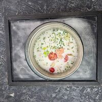 Уха по-фински с форелью, треской и томатами черри в Sumbur