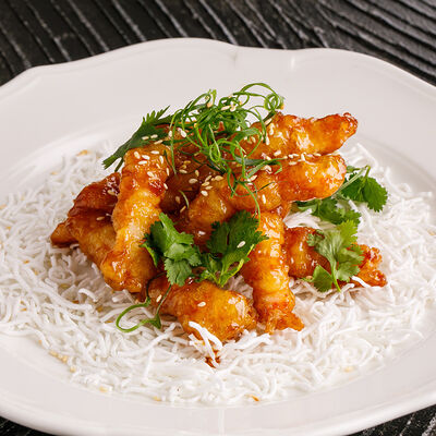 Медовые креветки в Ginza по цене 1390 ₽