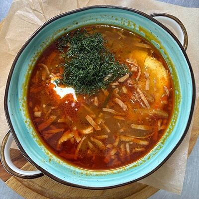 Солянка сборная мясная По-Ростовски в БункерПаб по цене 530 ₽