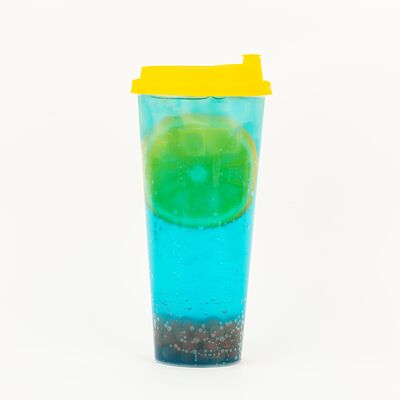 Лимонад Голубая лагуна в Кафе тайской еды по цене 480 ₽