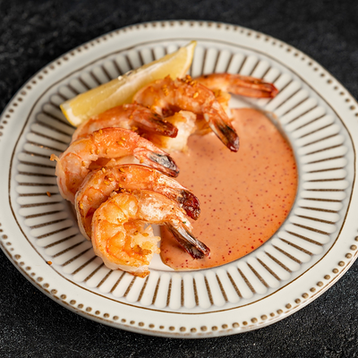 Креветки тигровые с соусом спайси в Culture по цене 790 ₽