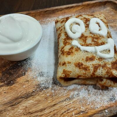 Блинчик с мясом в Трапеза по цене 100 ₽