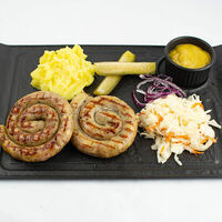 Колбаски вайсвурст (2 шт.) в Hungry Wolf Bar