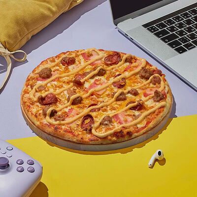 Пицца Супермясная 24 см в Dostaевский по цене 573 ₽