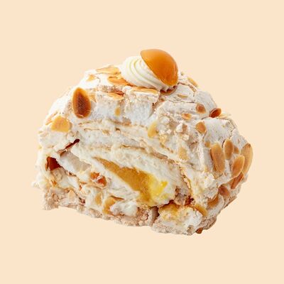 Меренговый рулет с маракуйя в Кондитерская ЛЮБО по цене 320 ₽