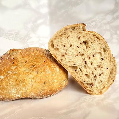 Тартин со льном в De Paris БИСТРО по цене 330 ₽