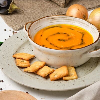 Суп морковный с песто в Mesto Sushi & Grill по цене 190