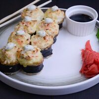 Запечённый краб в Libre Bar