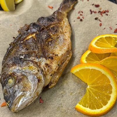 Дорадо на углях в Шампур по цене 920 ₽