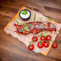 Свиные ребрышки BBQ в Бар Бавария