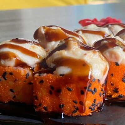 Запеченный с креветкой в Rollstreet по цене 559 ₽