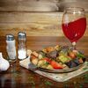 Жареный картофель с мясом и овощами в Тройка по цене 520
