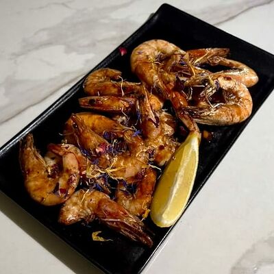 Креветки королевские к пиву в Kaif Lounge по цене 900 ₽