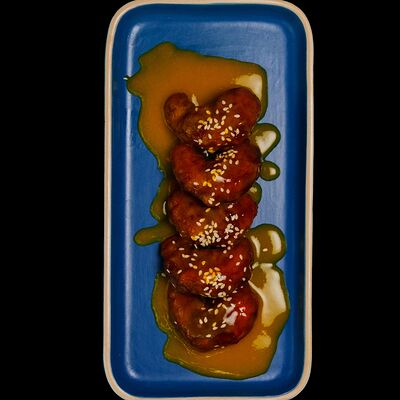 Креветки с манго-соусом в Ramenshop по цене 580 ₽