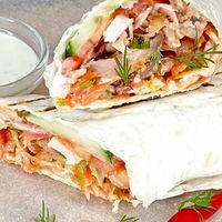 Шаурма с курицей Мини в Кафе Султан