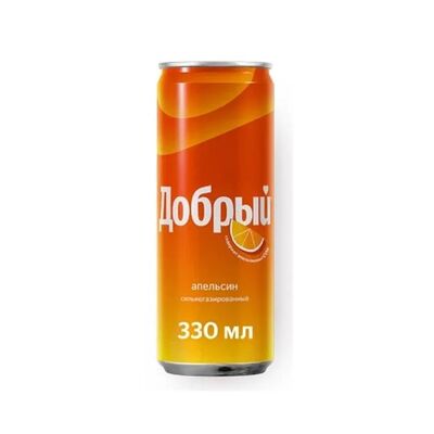 Добрый Апельсин 0,33 л ж/б в Бакинский бульвар по цене 310 ₽
