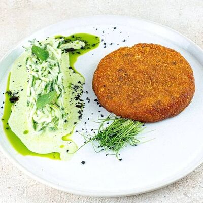 Рыбная котлета с огуречным чатнив Ресторан Марокко по цене 870 ₽