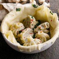 Дэда-хинкали с грибами в Баклажан в ТЦ 