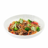 Лапша стеклянная с грибами в Тануки