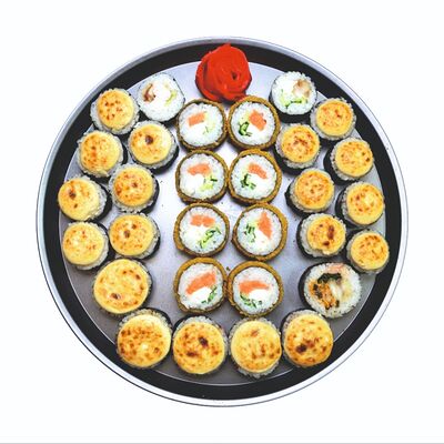 Сет Хот в 4 Лосося по цене 1589