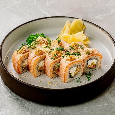 Опаленным лососем в Крем кафе по цене 915 ₽