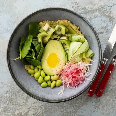 Салат с Хумусом в На Парах по цене 295