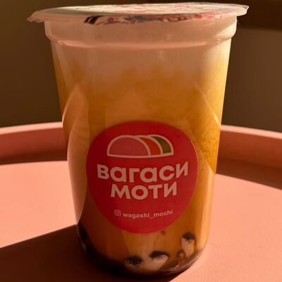 Бабл Латте Персик в Вагаси моти по цене 450 ₽