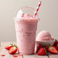 Милкшейк Клубничка в ПоЛюбви