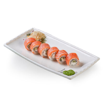 Ролл Филадельфия с лососем и огурцом в Чина по цене 965 ₽