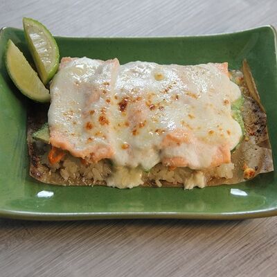 Запеченый рис с лососем в Pomidoroff по цене 890 ₽